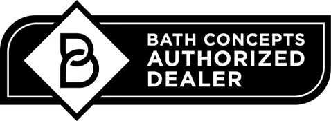 Bath Concepts Authorized Dealer badge